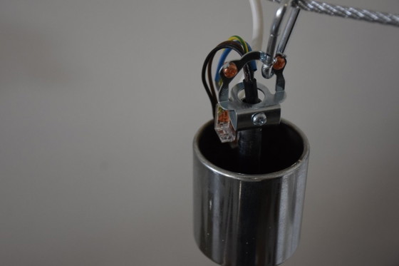 Image 1 of Große originale Spoutnik Leuchte v. Sölken, neuverkabelt 70er