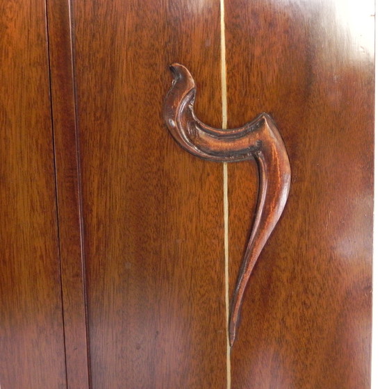 Image 1 of Art Nouveau Wardrobe, Hanging Wardrobe