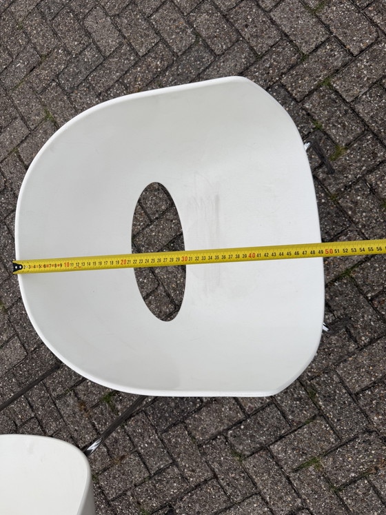 4x Orbit Large Stoelen Sintesi – Eetkamerstoelen, Plastic, Aluminium (photo 10 of 13)