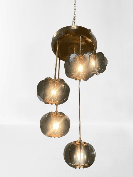 Lampadario di Gino Paroldo per Fontana Arte – Ottone (photo 8 of 10)