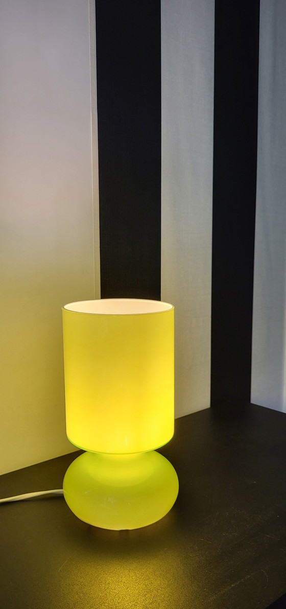 Vintage Ikea Lykta Lamp Green. – Table lamps, Glass (photo 5 of 5)
