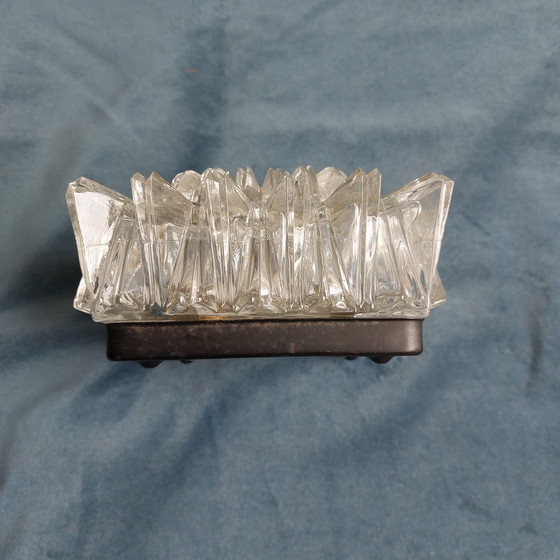 Image 1 of Glashutte Limburg lampada da soffitto vintage, plafoniera