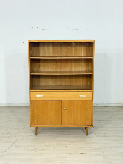 Elegant mid-century highboard – stylish display cabinet from the 1960s