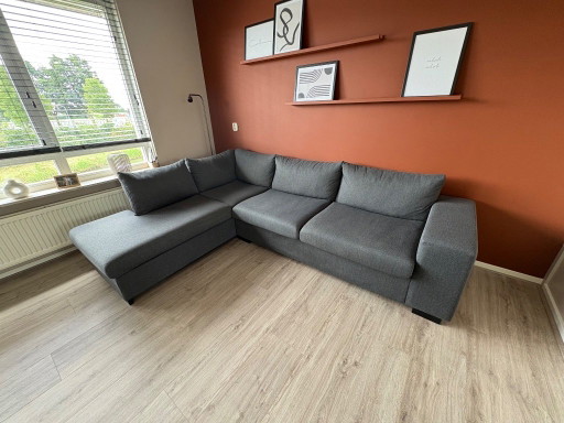 Hoekbank Antraciet – hoekbanken, Textile