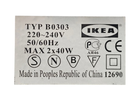 Image 1 of Ikea design - Ikea Zweden - model B0303  - Regolit  - tafellamp - 2000