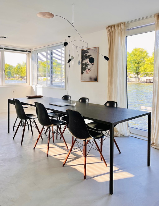 Tavolo da pranzo Arco Slim nero Bert Jan Pot 2.80x90