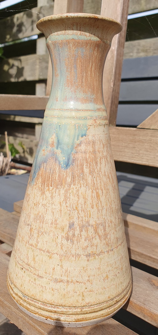 Vintage Bottle Vase Ceramic