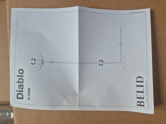 Image 1 of Belid Diablo vloerlamp Nieuw!