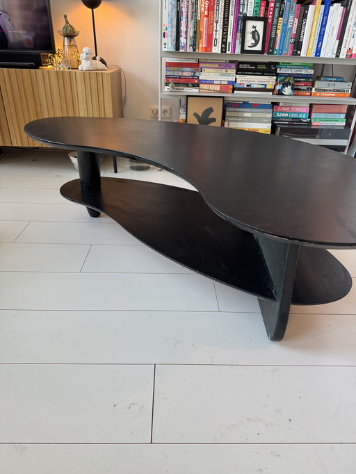 Organic coffee table solid wood