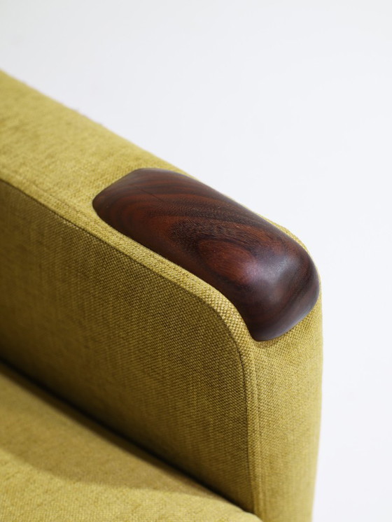 Image 1 of Poltrona vintage danese in teak gialla