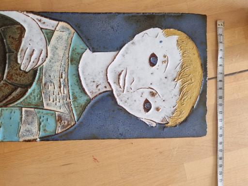 Ceramic Wall Tile Amphora 1970