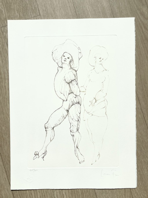 Leonor Fini, Zeldzame litho op Arches papier, Circa 1980