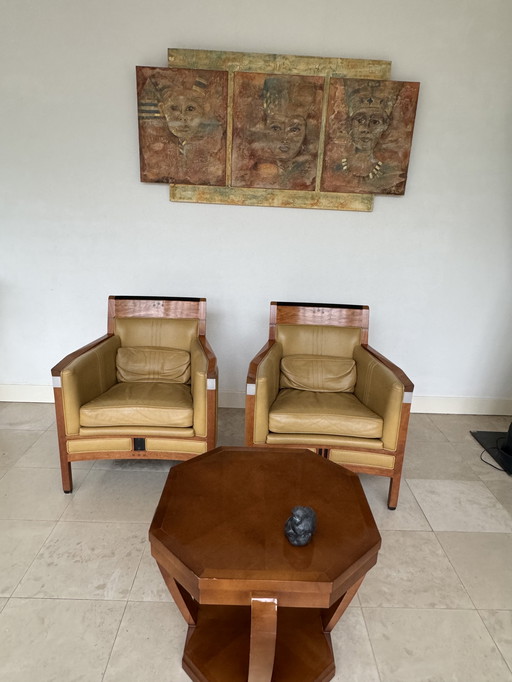 Fauteuils Art Déco Schuitema