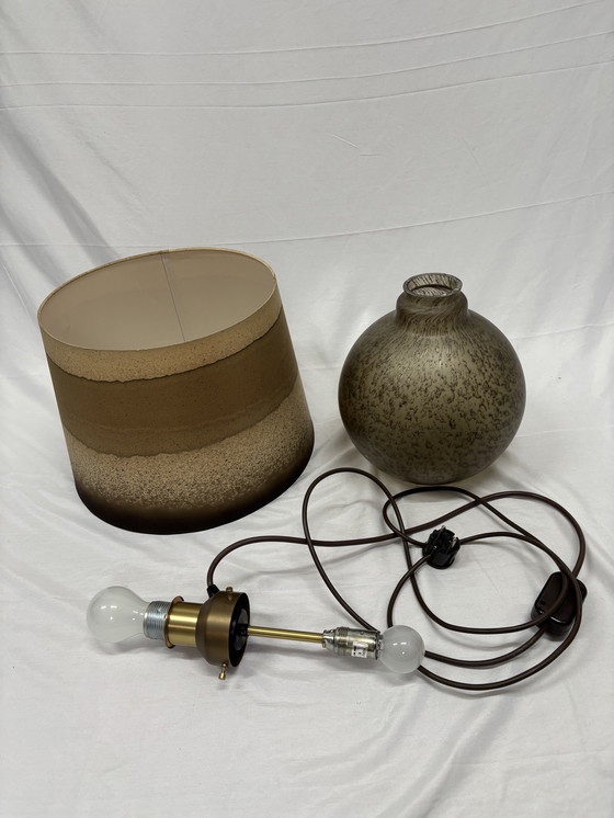 Image 1 of Lampada da tavolo vintage Peill & Putzler 1970, vetro soffiato a mano