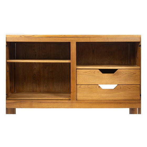 Credenza a due ante in olmo massiccio, Maison Regain, Francia 1970 – Credenze, Wood (photo 6 of 8)