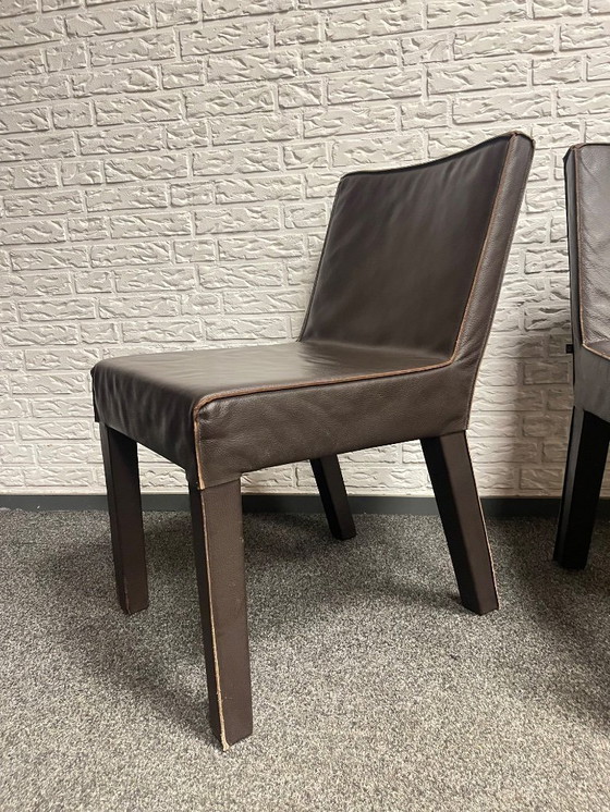 Image 1 of Set of 4 ‘SAAR’ chairs by Piet Boon