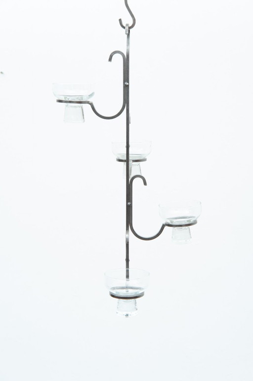 wrought iron candle holder from Denmark