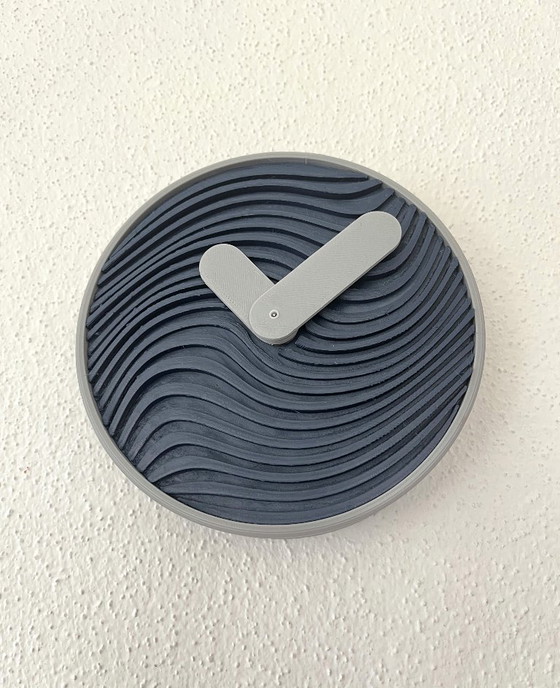 Scandinavian Design Clockwork "Dark Night" - Sustainable Material - 2026, LL, Grey (photo 5 of 9)