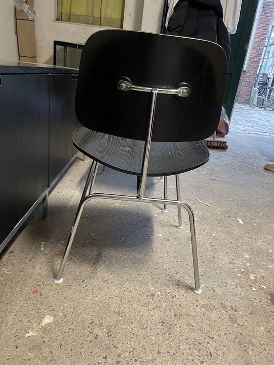 Image 1 of Herman Miller Eames Molded Plywood Dining Chair Metal Base (DCM)