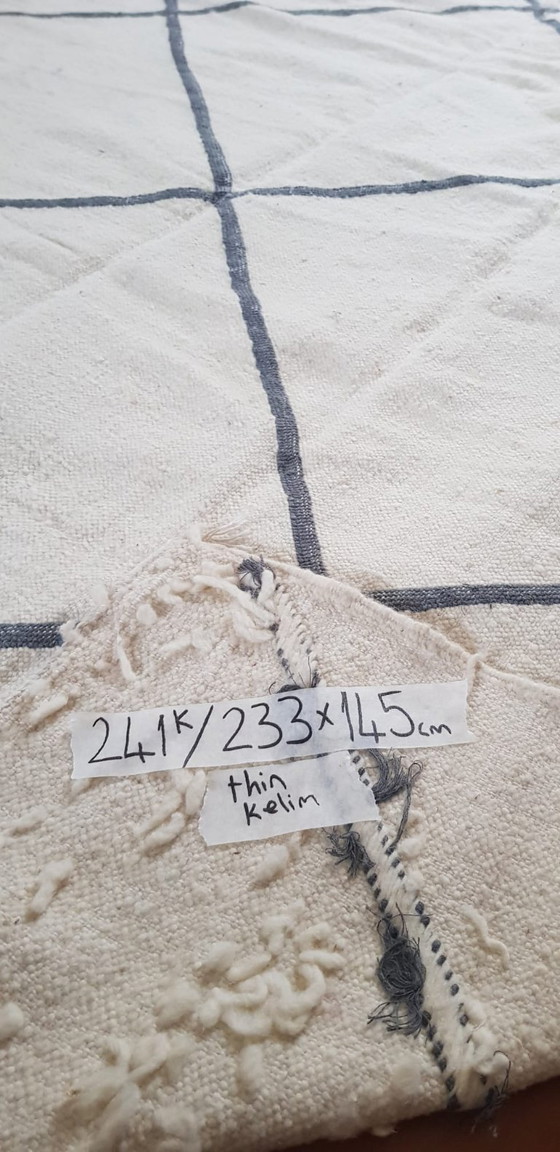 Image 1 of Handgeknoopt Berber kleed wol 233x145cm
