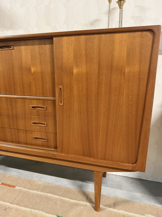 Buffet danois, meuble mural, meuble bar – Vintage, Wood (photo 7 of 15)