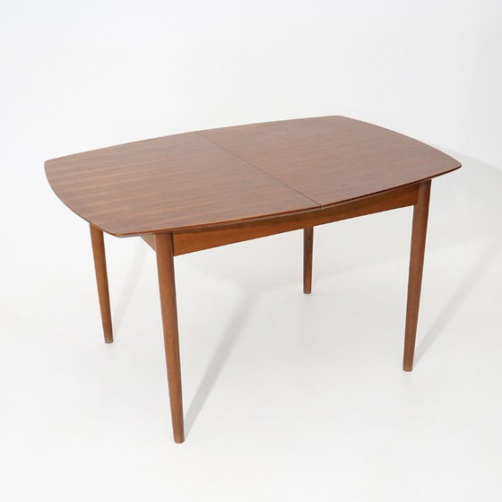 Image 1 of Teak table with extendable top, 1960s