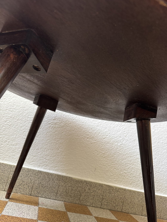 Image 1 of Tripod Mirror Coffee Table 60s