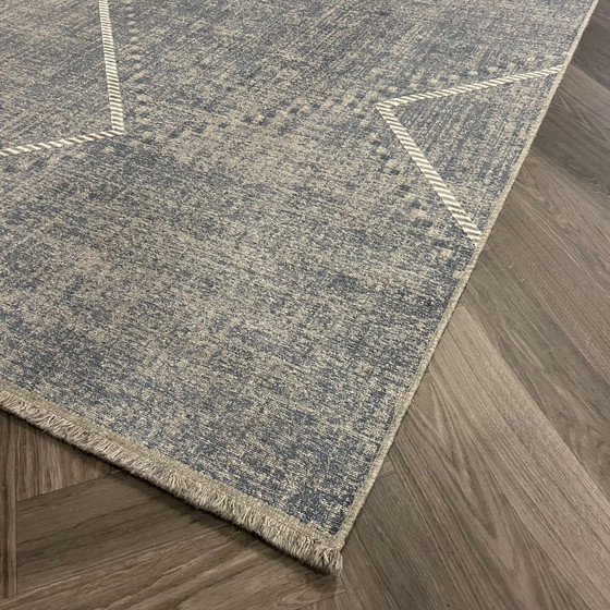 Image 1 of Brinker Carpets Linea Dessin 105 Blauer 200x290 Teppich