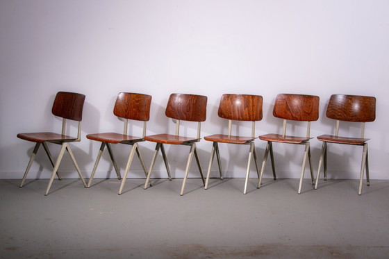 Image 1 of 12 sedie S16 di Galvanitas. Circa 1970.