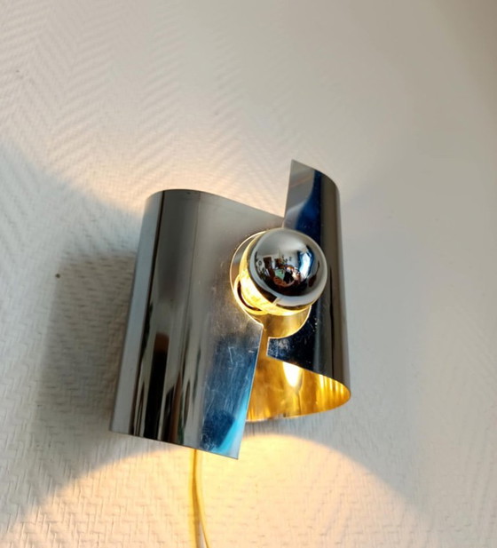 Image 1 of Lampada da parete dell'era spaziale oxar 1970