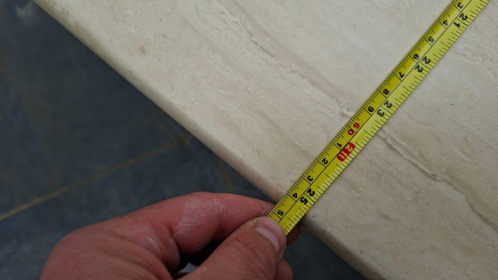 Image 1 of Vintage Travertine Coffee Table