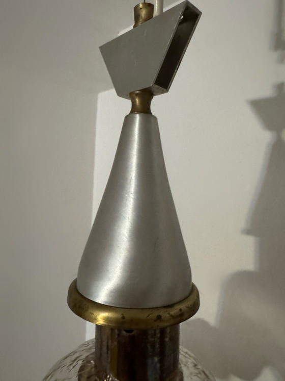 Image 1 of Murano glass flower chandelier, 1970s