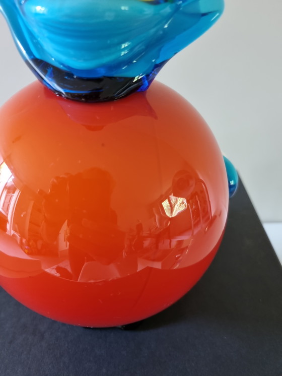 Image 1 of Pagliaccio in vetro soffiato (aspetto Murano)