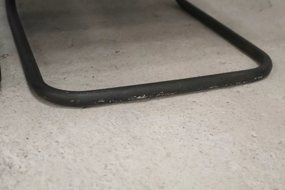 Image 1 of 2x Fauteuils Édition Prisunic Acier Tubulaire et Coussins Mousses, France, 1973