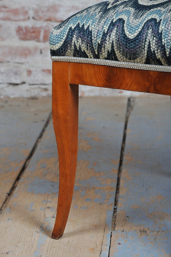Juego de cuatro piezas restauradas de madera de cerezo estilo Biedermeier, de estilo polaco, Austria, (photo 10 of 13)