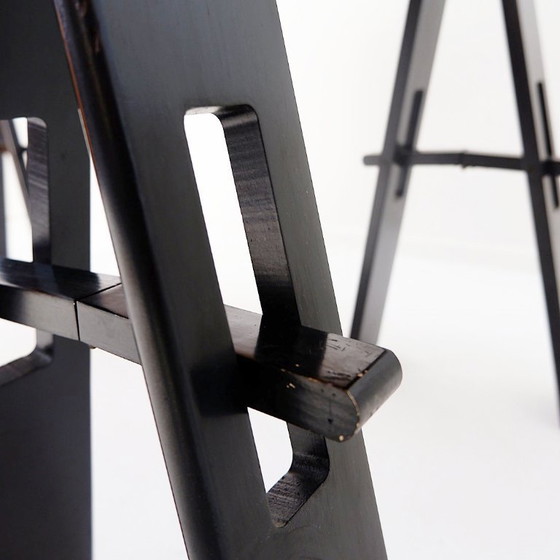 Image 1 of Holztisch von De Pas, D'Urbino, Lomazzi, hergestellt von Acerbis, 1960er Jahre, Italien