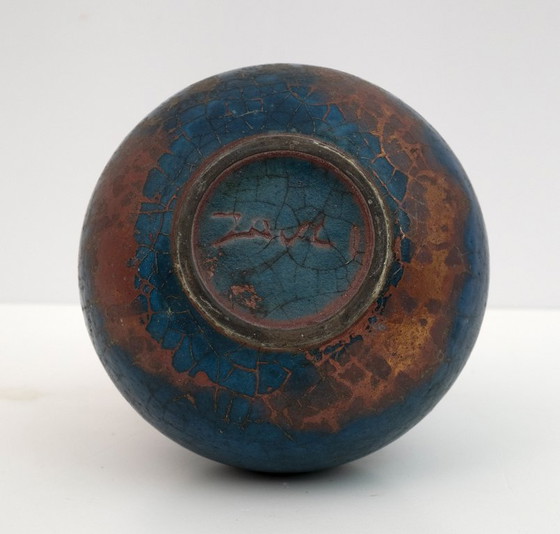 Image 1 of Polychrome Ceramic Vase by Carlo Zauli, 1960s