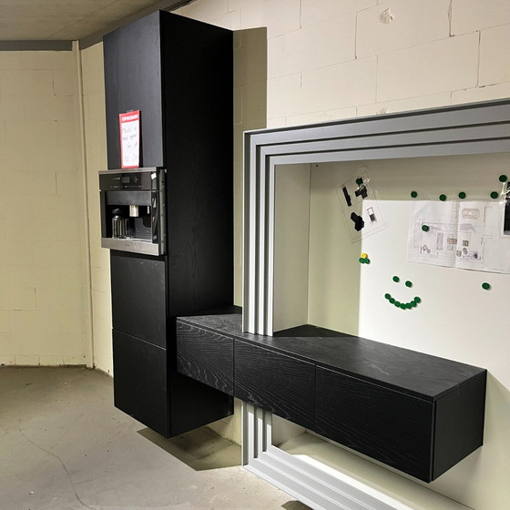 Image 1 of salta con il pensile della macchina da caffè Miele