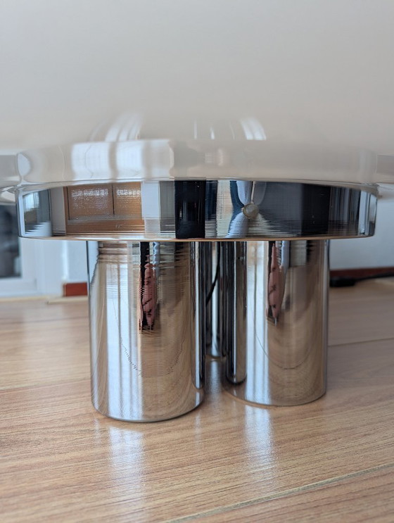 Image 1 of Sergio Mazza & Giuliana Gramigna “Magnolia” XL Table Lamp – Quattrifolio (1973)