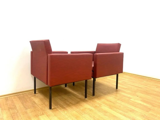 Image 1 of Pair of Retro Industrial Armchairs, 1970s, Czechoslovakia