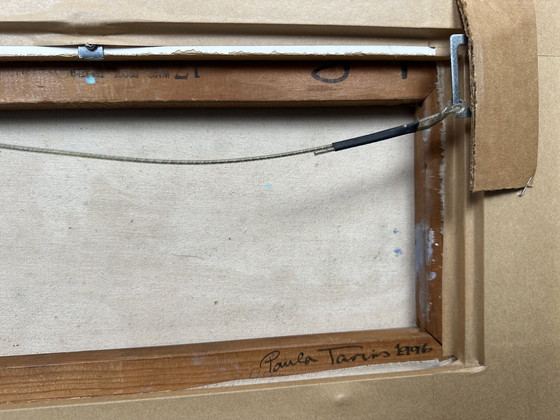 Image 1 of Gemälde von Paula Tavins (USA) – 1996 – Acryl auf Leinwand