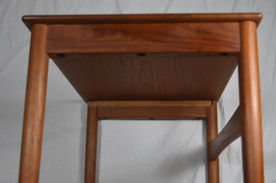 Tavolini a incastro in teak Mid Century Hans Wegener per A. Tuck, Legno, Marrone (foto 13 di 20)