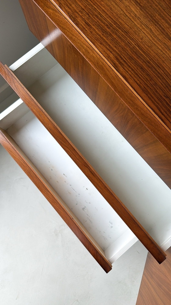 Vintage Teak Wooden Sideboard, Brown (photo 5 of 11)