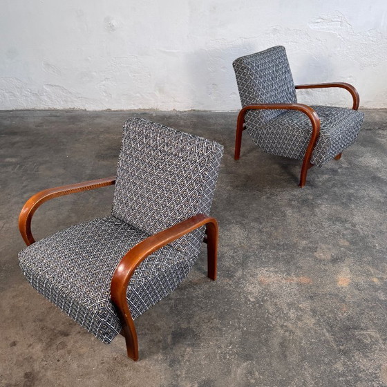 Image 1 of Paire de fauteuils Kozelka & Kropáček, années 1960