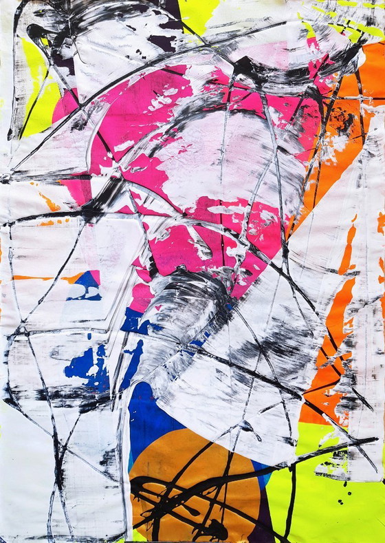 Image 1 of Jürgen Angeler - Pink Bird Head