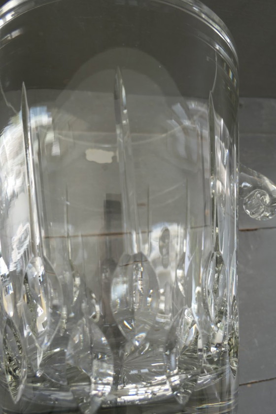 Image 1 of Seau à champagne vintage Baccarat de Lorraine