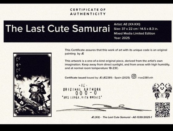 The Last Cute Samurai – Paintings & Drawings, Other (photo 5 of 5)
