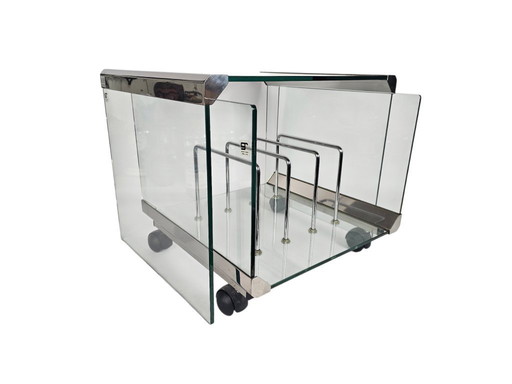 Gallotti & Radice - Pierangelo Gallotti - side table & trolley - Italy - 70's