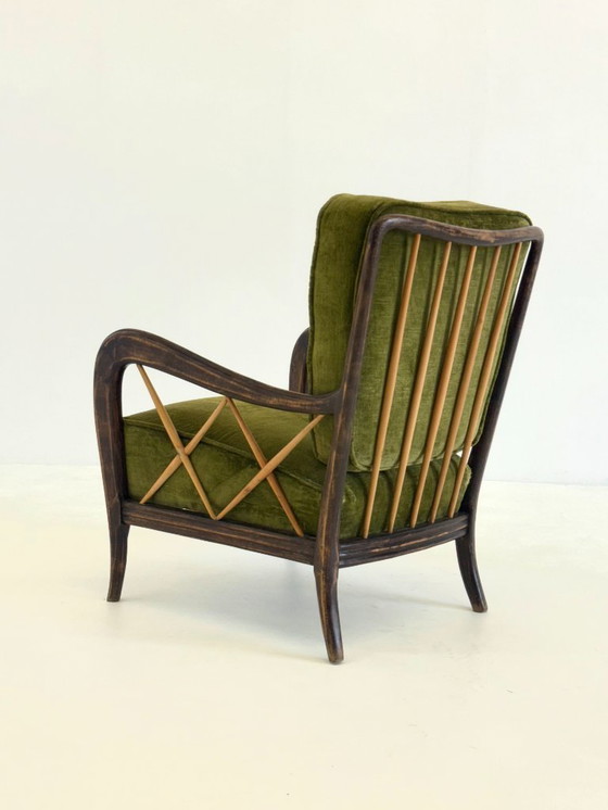 Image 1 of Paolo Buffa Italienische Art Deco Sessel