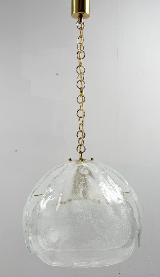 Image 1 of Lampada da soffitto/sospensione di Kaiser Leuchten, vetro di Murano, Germania, anni '60